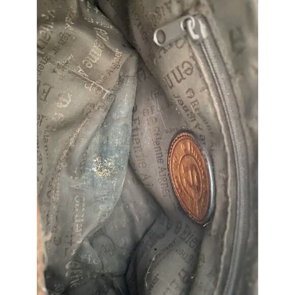 Etienne Aigner Purse Leather Shoulder Bag Tan Crossbody - Picture 12 of 15